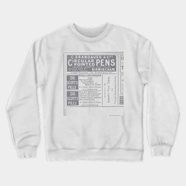 Circular pointed pens Crewneck Sweatshirt by howaboutthat